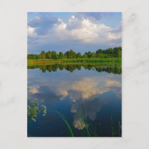 Naturlandschaft Landschaft Lago Weißrussland Postk Postkarte