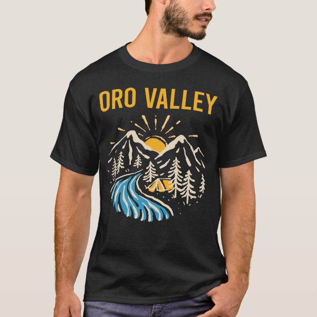 Naturlandschaft Oro Valley T-Shirt (Vorderseite)