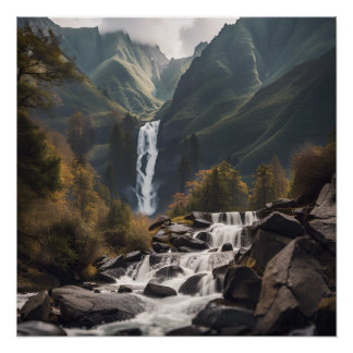 Naturlandschaft Poster