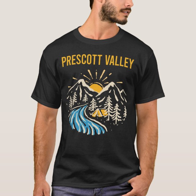 Naturlandschaft Prescott Tal T-Shirt (Vorderseite)