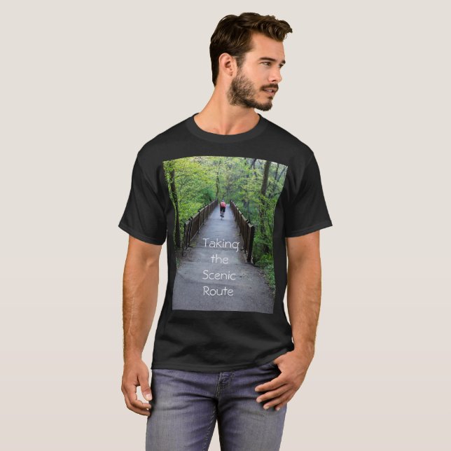 Naturlandschaft T-Shirt (Vorne ganz)