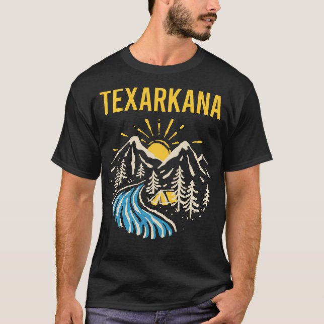 Naturlandschaft Texarkana T-Shirt (Vorderseite)