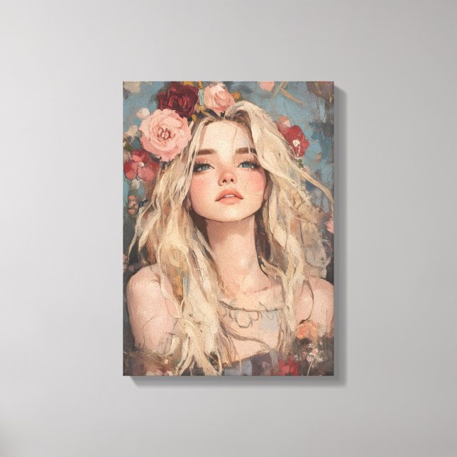 Naturlandschaft-Wandkunst Leinwand Friedliche Heim (Vorderseite)