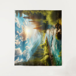 Naturlandschaft Wandteppich