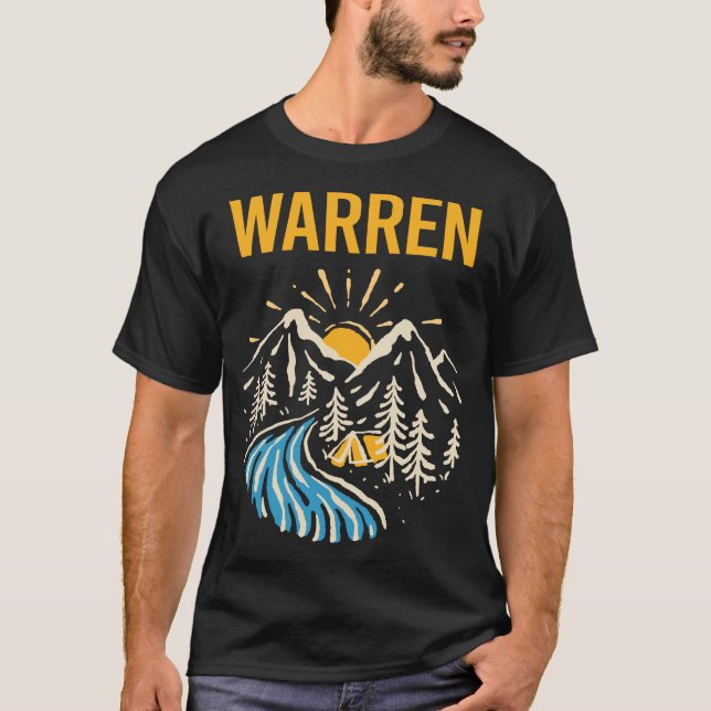 Naturlandschaft Warren T-Shirt (Vorderseite)