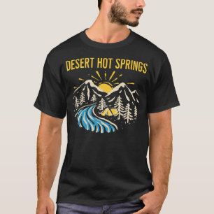 Naturlandschaft Wüste heiße Quellen T-Shirt