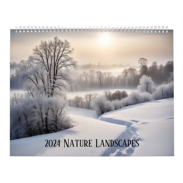 Naturlandschaften 2024 kalender (Titelbild)