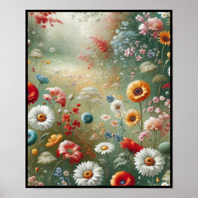 Naturlandschaftspopster Poster (Vorne)