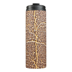 Naturlederbuchdecktextur abstrakt, alt, thermosbecher