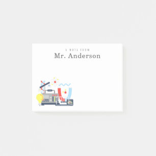 Naturlehrer Physik Post-it Klebezettel