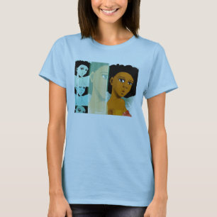 Natürlich aquamarines Shirt