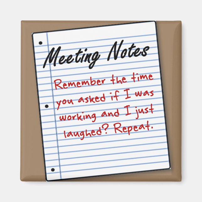 Natürlich arbeite ich magnet (Vorne)