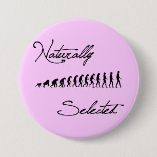 Natürlich ausgewähltes Evolutions-Shirt Button