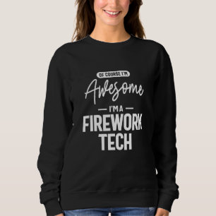 Natürlich bin ich Phantastisch, ein Feuerwerk zu s Sweatshirt
