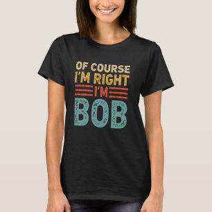 NATÜRLICH BIN ICH RICHTIG Shirt Weihnachtsgeschenk