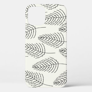 Natürlich Floral: Abstraktes Weiß Vintage Case-Mate iPhone Hülle