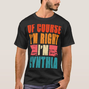 Natürlich habe ich recht, ich bin Zynitin T-Shirt