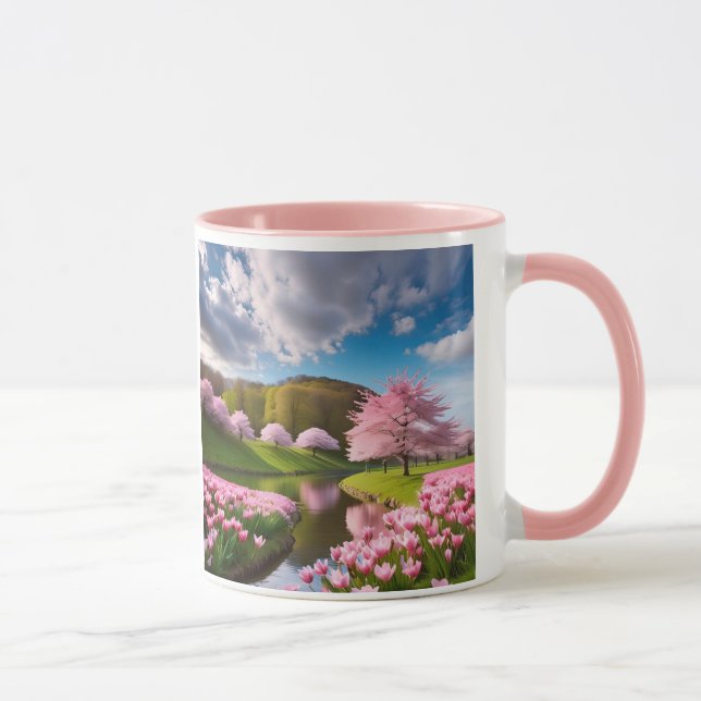 naturlich inspirierte Tasse (Rechts)