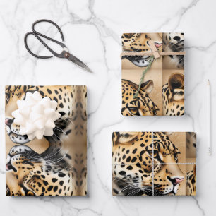 Naturlich inspiriertes Hochzeitthema Geschenkpapier Set
