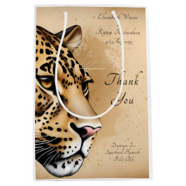 Naturlich inspiriertes Hochzeitthema Mittlere Geschenktüte