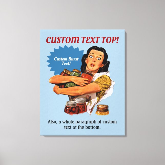 Natürlich kann ich auch die Leinwand drucken (Vorderseite)