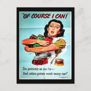 Natürlich kann ich postkarte