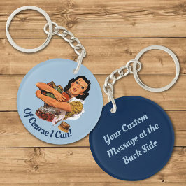 Natürlich kann ich Schlüsselanhänger