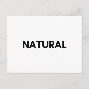 natürlich postkarte