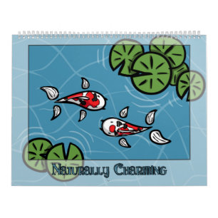 Natürlich reizvoller Kalender