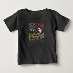 Natürlich spreche ich mit meinem französischen Bul Baby T-shirt