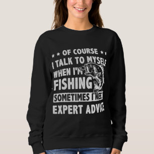 Natürlich spreche ich mit mir selbst, wenn ich Eis Sweatshirt