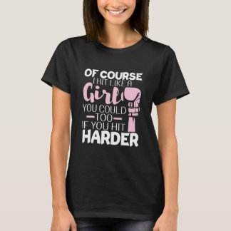 Natürlich trage ich wie ein Girl Boxing T-Shirt