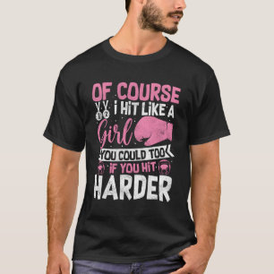 Natürlich trage ich wie ein Kickboxing Sparring Bo T-Shirt