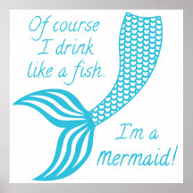 Natürlich trinke ich wie ein Fisch, ich bin Meerju