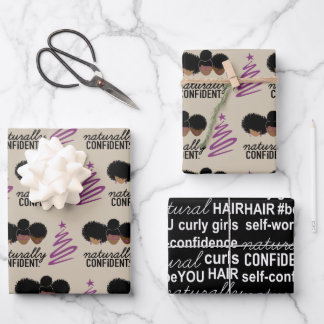 Natürlich vertrauliches Holiday Packpapier SET Geschenkpapier Set