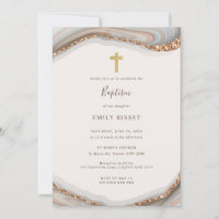 Natürliche Agate Marmor Taufe