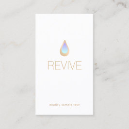 Natürliche Aromatherapie Skincare und Wellness-Wel Visitenkarte