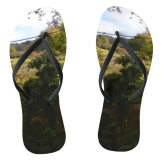 natürliche Art, Tiere zu imitieren Flip Flops