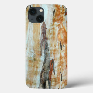 Natürliche Baumrinde bunt orange und grau Bild Case-Mate iPhone Hülle