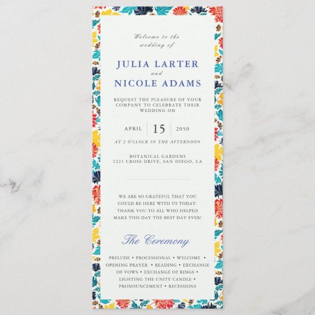 Natürliche Blaue Gelbe Wasserfarbe Sonnenblumen Ho Programm (Vorderseite)