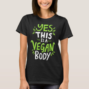 Natürliche Bodybuilding Vegane Fitness T-Shirt