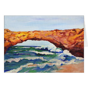 Natürliche Brücke in Aruba