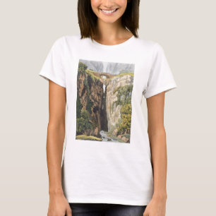 Natürliche Brücke, Valle d'Icononzo (Farbelitho) T-Shirt