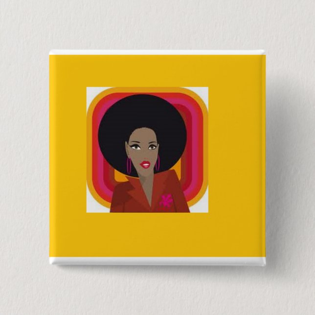 Natürliche Divaart der Liebe I Button (Vorderseite)