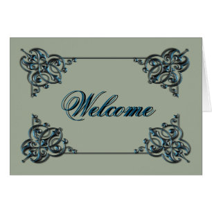 Natürliche Farbe mit Metallschwenke Empfang