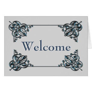 Natürliche Farbe mit Metallschwenke Empfang