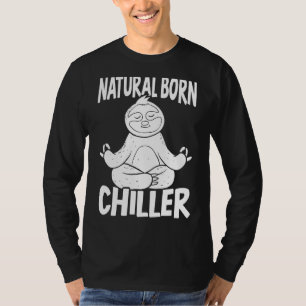 Natürliche Geborene Chiller Lazy Sloth Arboreal T-Shirt