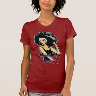 Natürliche Haar-Königin T-Shirt