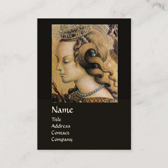 NATÜRLICHE HAARSCHÖNHEIT & JEWELRY MONOGRAMM schwa Visitenkarte (Vorderseite)