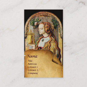 NATÜRLICHE HAARSCHÖNHEIT & KOSMETIKMONOGRAMM,Perga Visitenkarte